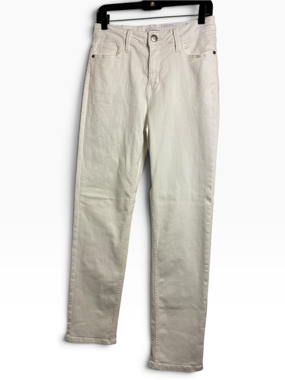 Liz Claiborne White Straight Leg Jeans - Lana Size 6